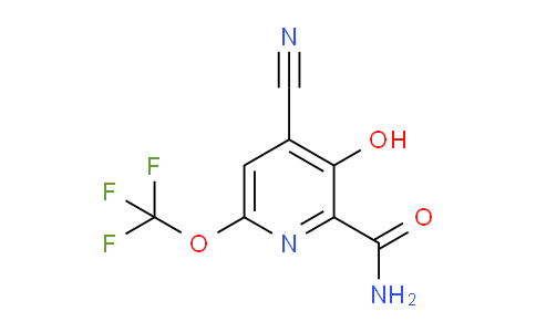 AM88047 | 1804815-34-6 | 4-Cyano-3-hydroxy-6-(trifluoromethoxy)pyridine-2-carboxamide
