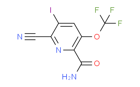 AM88054 | 1804723-45-2 | 2-Cyano-3-iodo-5-(trifluoromethoxy)pyridine-6-carboxamide
