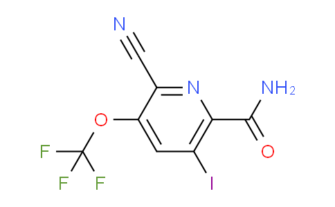 AM88060 | 1804696-33-0 | 2-Cyano-5-iodo-3-(trifluoromethoxy)pyridine-6-carboxamide