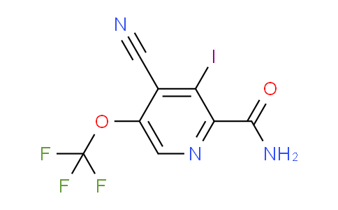 AM88080 | 1804723-72-5 | 4-Cyano-3-iodo-5-(trifluoromethoxy)pyridine-2-carboxamide