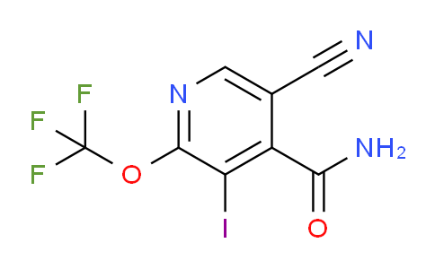 AM88081 | 1806207-50-0 | 5-Cyano-3-iodo-2-(trifluoromethoxy)pyridine-4-carboxamide