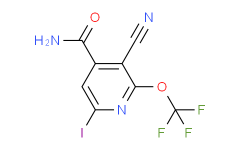 AM88095 | 1804337-46-9 | 3-Cyano-6-iodo-2-(trifluoromethoxy)pyridine-4-carboxamide