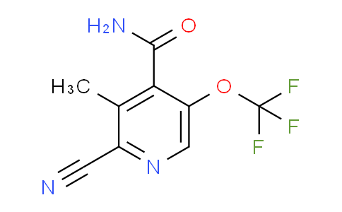2-Cyano-3-methyl-5-(trifluoromethoxy)pyridine-4-carboxamide
