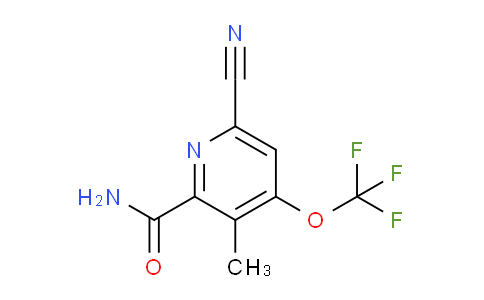 6-Cyano-3-methyl-4-(trifluoromethoxy)pyridine-2-carboxamide