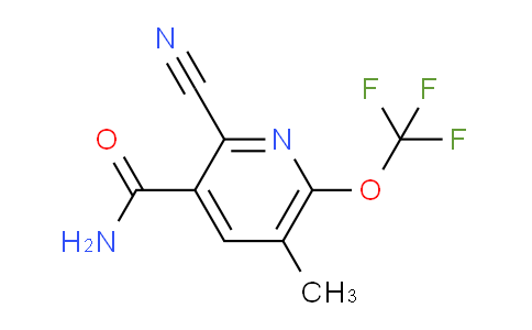 AM88145 | 1804821-40-6 | 2-Cyano-5-methyl-6-(trifluoromethoxy)pyridine-3-carboxamide