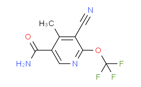 AM88153 | 1804345-03-6 | 3-Cyano-4-methyl-2-(trifluoromethoxy)pyridine-5-carboxamide