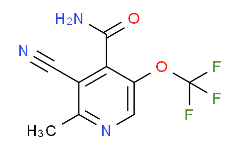 3-Cyano-2-methyl-5-(trifluoromethoxy)pyridine-4-carboxamide