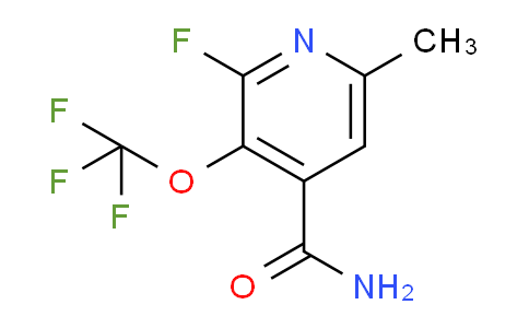 2-Fluoro-6-methyl-3-(trifluoromethoxy)pyridine-4-carboxamide