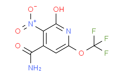 2-Hydroxy-3-nitro-6-(trifluoromethoxy)pyridine-4-carboxamide
