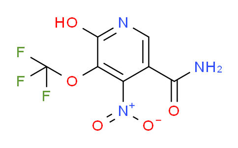 2-Hydroxy-4-nitro-3-(trifluoromethoxy)pyridine-5-carboxamide