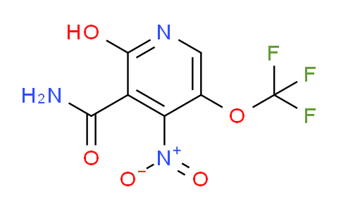 2-Hydroxy-4-nitro-5-(trifluoromethoxy)pyridine-3-carboxamide