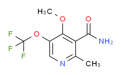 4-Methoxy-2-methyl-5-(trifluoromethoxy)pyridine-3-carboxamide