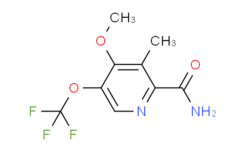 AM88233 | 1804805-49-9 | 4-Methoxy-3-methyl-5-(trifluoromethoxy)pyridine-2-carboxamide