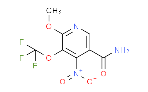 2-Methoxy-4-nitro-3-(trifluoromethoxy)pyridine-5-carboxamide