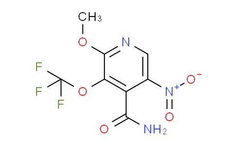 2-Methoxy-5-nitro-3-(trifluoromethoxy)pyridine-4-carboxamide