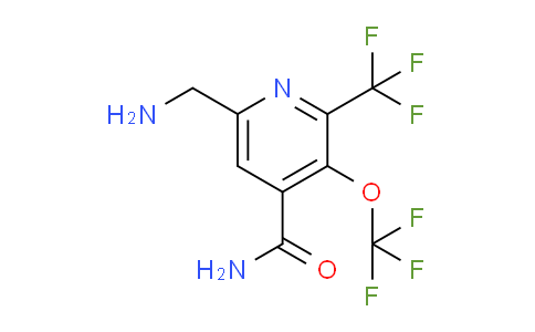 AM88252 | 1805030-84-5 | 6-(Aminomethyl)-3-(trifluoromethoxy)-2-(trifluoromethyl)pyridine-4-carboxamide