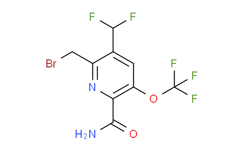 AM88260 | 1805311-55-0 | 2-(Bromomethyl)-3-(difluoromethyl)-5-(trifluoromethoxy)pyridine-6-carboxamide