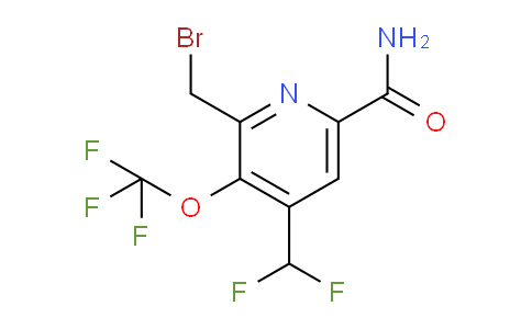 AM88263 | 1805240-10-1 | 2-(Bromomethyl)-4-(difluoromethyl)-3-(trifluoromethoxy)pyridine-6-carboxamide