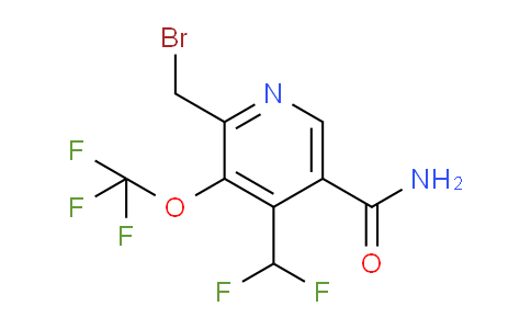 AM88264 | 1805146-89-7 | 2-(Bromomethyl)-4-(difluoromethyl)-3-(trifluoromethoxy)pyridine-5-carboxamide