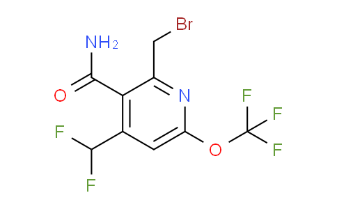 AM88267 | 1805282-93-2 | 2-(Bromomethyl)-4-(difluoromethyl)-6-(trifluoromethoxy)pyridine-3-carboxamide