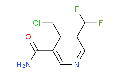 AM88268 | 1804692-50-9 | 4-(Chloromethyl)-3-(difluoromethyl)pyridine-5-carboxamide