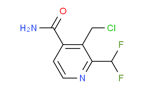AM88269 | 1806806-77-8 | 3-(Chloromethyl)-2-(difluoromethyl)pyridine-4-carboxamide