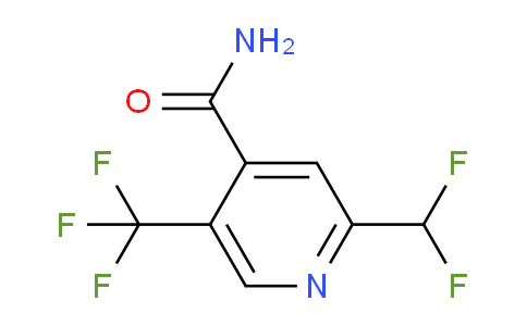 2-(Difluoromethyl)-5-(trifluoromethyl)pyridine-4-carboxamide