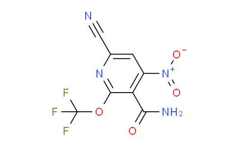 AM88279 | 1803621-37-5 | 6-Cyano-4-nitro-2-(trifluoromethoxy)pyridine-3-carboxamide