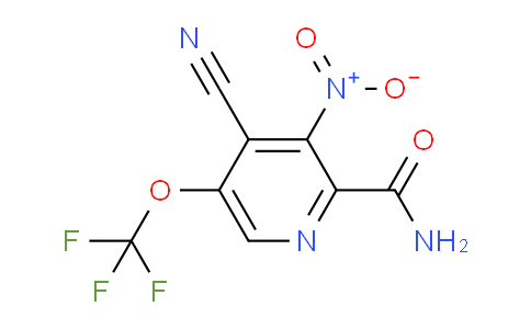 AM88281 | 1803621-45-5 | 4-Cyano-3-nitro-5-(trifluoromethoxy)pyridine-2-carboxamide