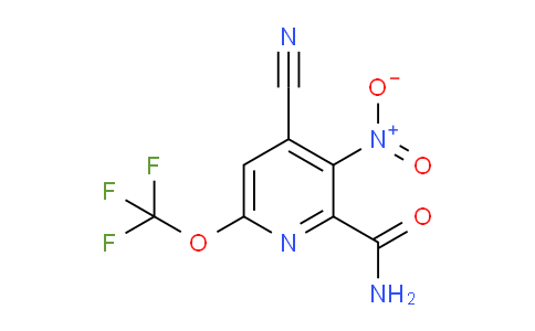 AM88282 | 1806157-55-0 | 4-Cyano-3-nitro-6-(trifluoromethoxy)pyridine-2-carboxamide