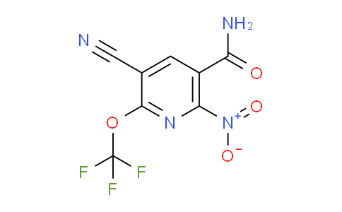 AM88288 | 1803625-27-5 | 3-Cyano-6-nitro-2-(trifluoromethoxy)pyridine-5-carboxamide