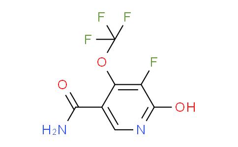 3-Fluoro-2-hydroxy-4-(trifluoromethoxy)pyridine-5-carboxamide