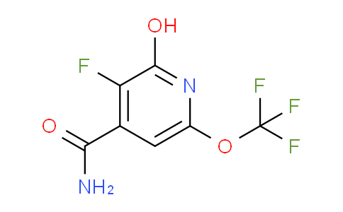 3-Fluoro-2-hydroxy-6-(trifluoromethoxy)pyridine-4-carboxamide