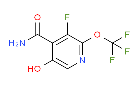 3-Fluoro-5-hydroxy-2-(trifluoromethoxy)pyridine-4-carboxamide