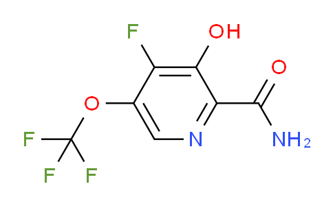 AM88323 | 1804311-29-2 | 4-Fluoro-3-hydroxy-5-(trifluoromethoxy)pyridine-2-carboxamide