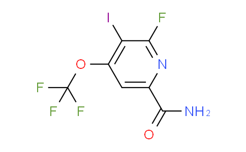 AM88335 | 1804742-59-3 | 2-Fluoro-3-iodo-4-(trifluoromethoxy)pyridine-6-carboxamide