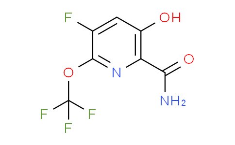AM88337 | 1806715-53-6 | 3-Fluoro-5-hydroxy-2-(trifluoromethoxy)pyridine-6-carboxamide