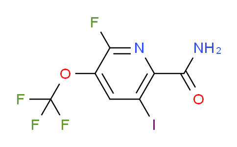 AM88341 | 1805944-80-2 | 2-Fluoro-5-iodo-3-(trifluoromethoxy)pyridine-6-carboxamide