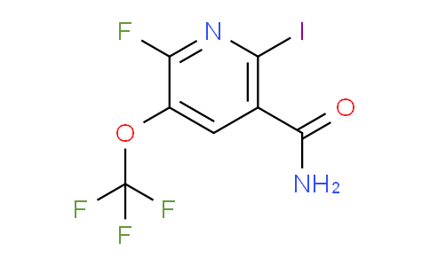 AM88344 | 1804334-69-7 | 2-Fluoro-6-iodo-3-(trifluoromethoxy)pyridine-5-carboxamide