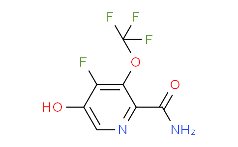 AM88345 | 1804788-57-5 | 4-Fluoro-5-hydroxy-3-(trifluoromethoxy)pyridine-2-carboxamide