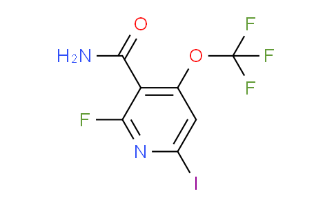AM88364 | 1806147-66-9 | 2-Fluoro-6-iodo-4-(trifluoromethoxy)pyridine-3-carboxamide