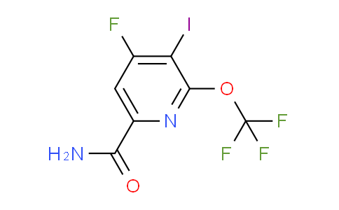 AM88367 | 1805952-88-8 | 4-Fluoro-3-iodo-2-(trifluoromethoxy)pyridine-6-carboxamide