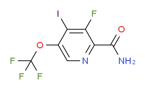 3-Fluoro-4-iodo-5-(trifluoromethoxy)pyridine-2-carboxamide