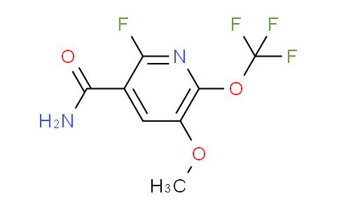 AM88385 | 1803679-67-5 | 2-Fluoro-5-methoxy-6-(trifluoromethoxy)pyridine-3-carboxamide