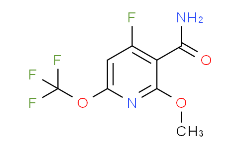 4-Fluoro-2-methoxy-6-(trifluoromethoxy)pyridine-3-carboxamide