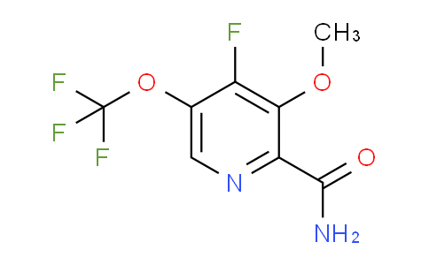 AM88410 | 1804312-32-0 | 4-Fluoro-3-methoxy-5-(trifluoromethoxy)pyridine-2-carboxamide