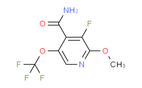 AM88411 | 1805955-85-4 | 3-Fluoro-2-methoxy-5-(trifluoromethoxy)pyridine-4-carboxamide