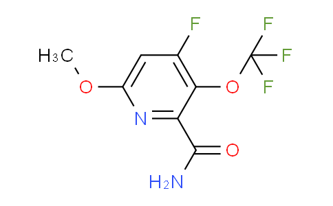 4-Fluoro-6-methoxy-3-(trifluoromethoxy)pyridine-2-carboxamide