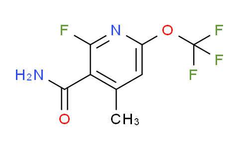 2-Fluoro-4-methyl-6-(trifluoromethoxy)pyridine-3-carboxamide
