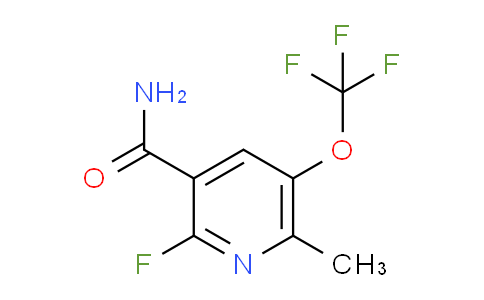 2-Fluoro-6-methyl-5-(trifluoromethoxy)pyridine-3-carboxamide